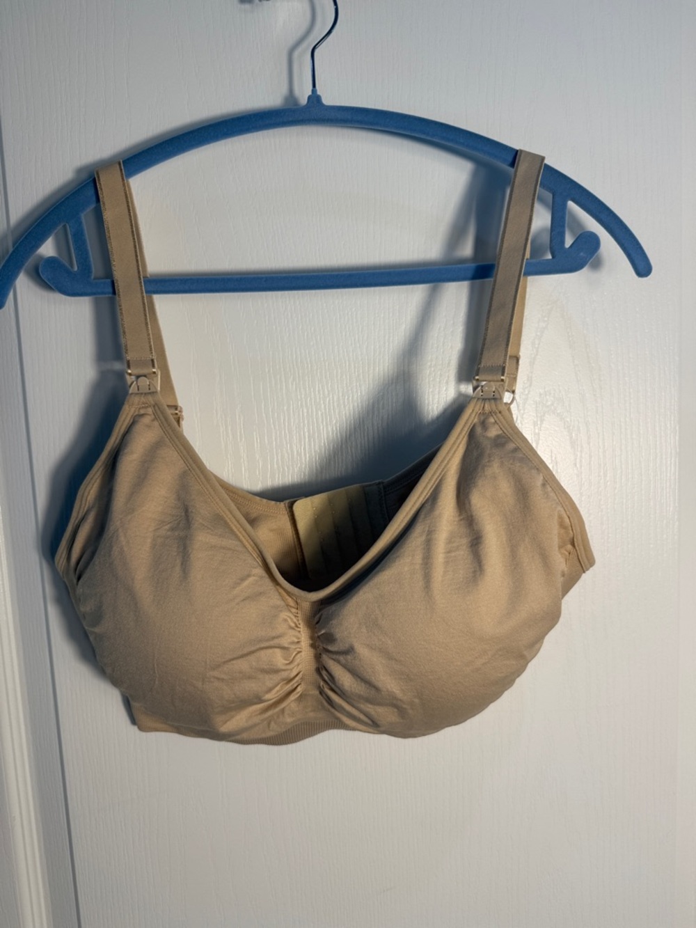 Motherhood Seamless Nude Comfort Maternity Bra Padded Size 2X NWT